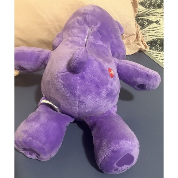 Care Bear Share Bear Purple Lollipop Plush 14" Stuffed Animal 2016 - Picture 9 of 16
